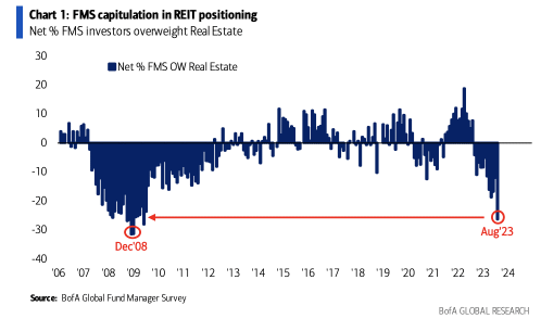 Money Managers Dump REITs to Lehman Levels: Omen or Opportunity?