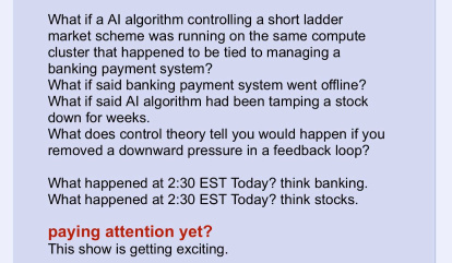 FED manipulating stonks with AI algorithm.