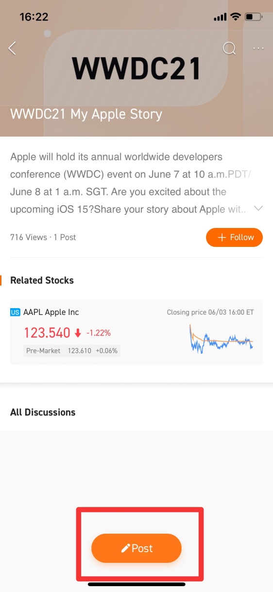 WWDC21: Share your Apple story, win free Apple share!