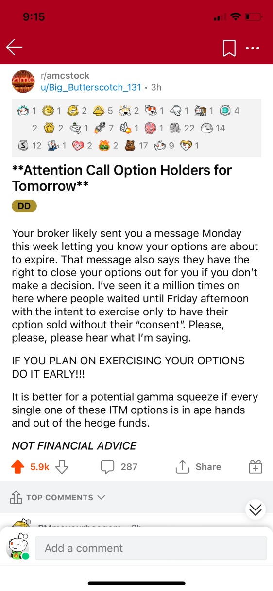 Call option holders