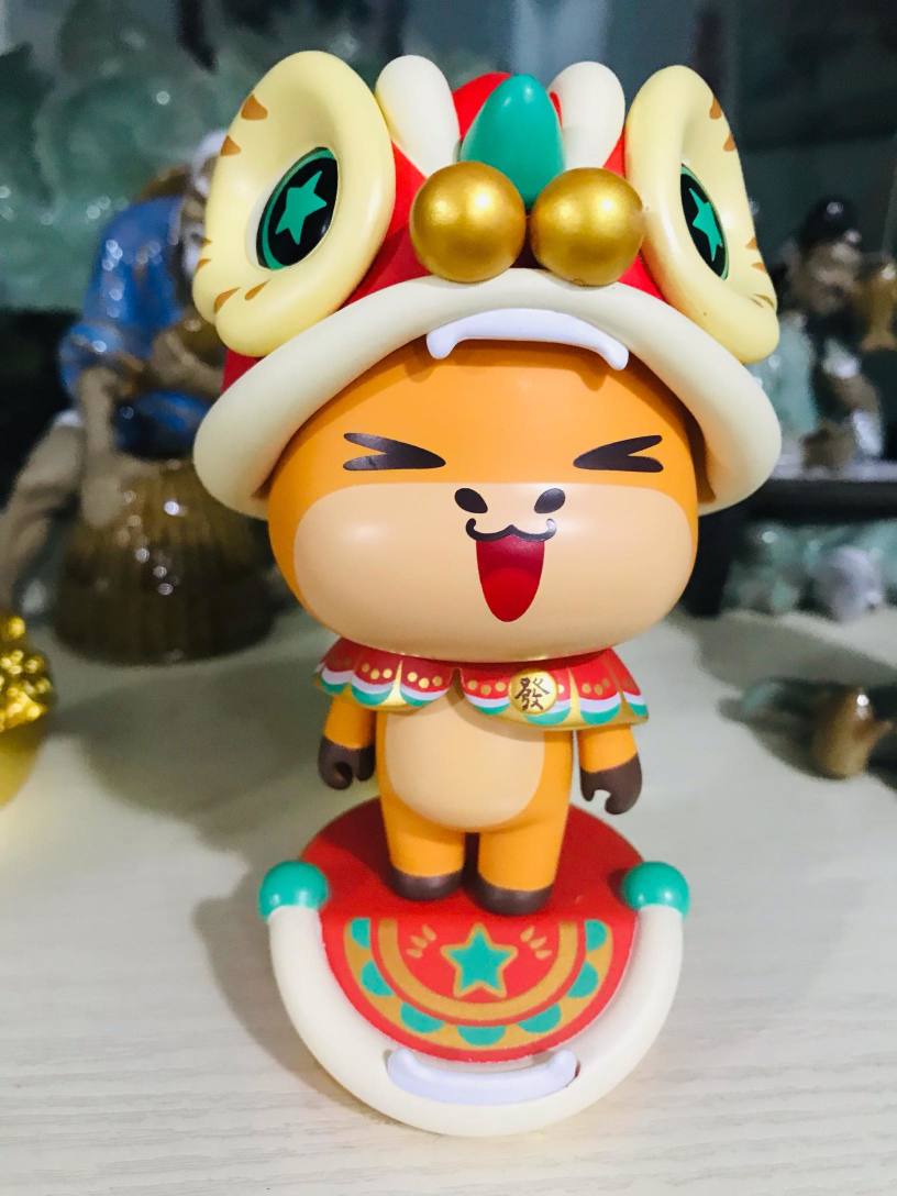 Thanks Moomoo for the Cute Lion Dance Figurine