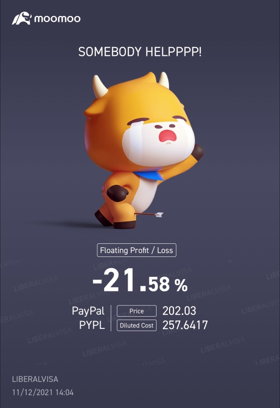 Buy PAYPAL now!