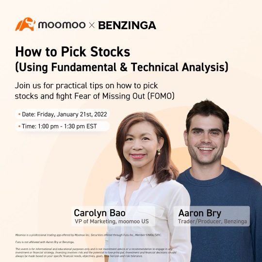 Free online webinar from moomooapp and Benzinga: How to pick stocks?