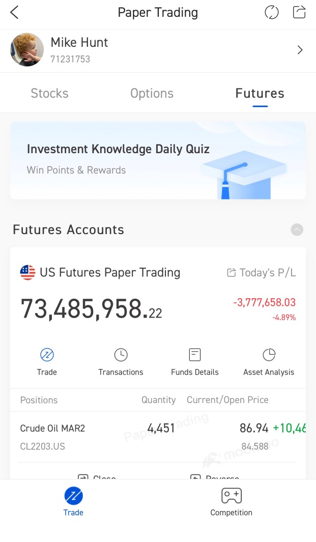 100 mil is first target to being a paper billionaire