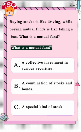 [Quiz Time] What is a mutual fund?
