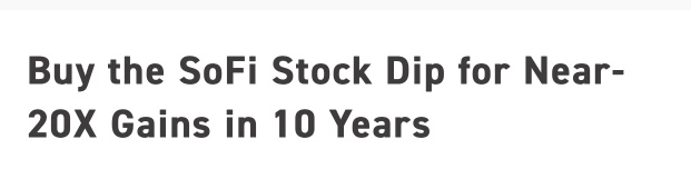 Show me another stock’s article with this kind of title