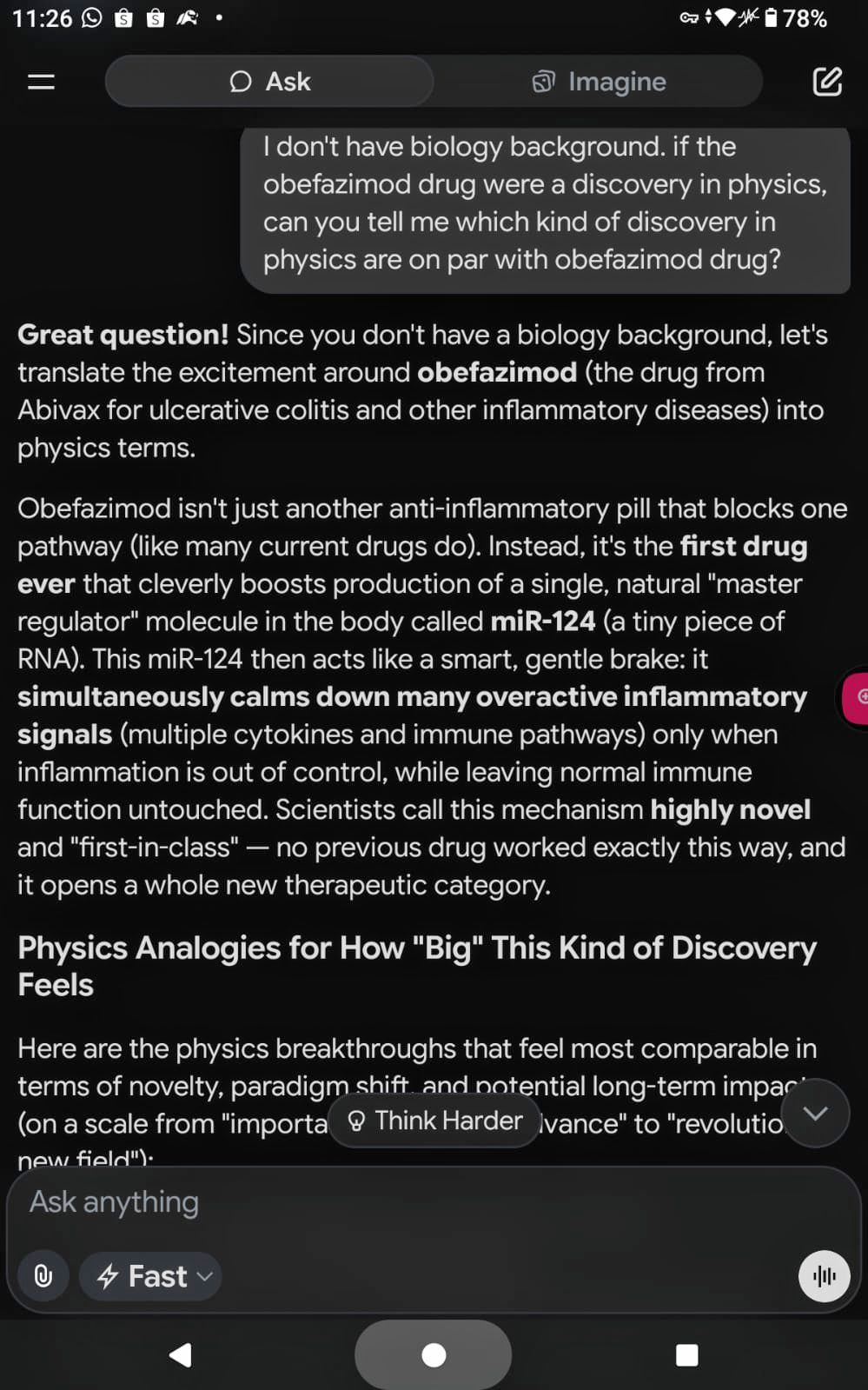 Abivax S.A. (ABVX.US)$ 由于我没有生物学或医学背景，我向Grok AI询问了这个问题。现在我认为... - moomoo 社区