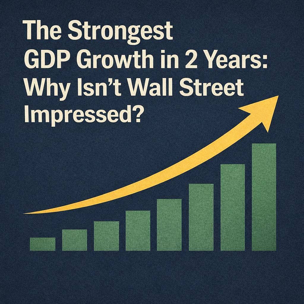 U.S. GDP Surges to 4.3% — Why Markets Remain Unimpressed - moomoo Community