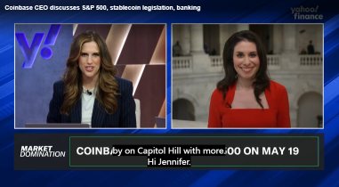 Coinbase CEO討論S&P 500、穩定幣立法和銀行業務