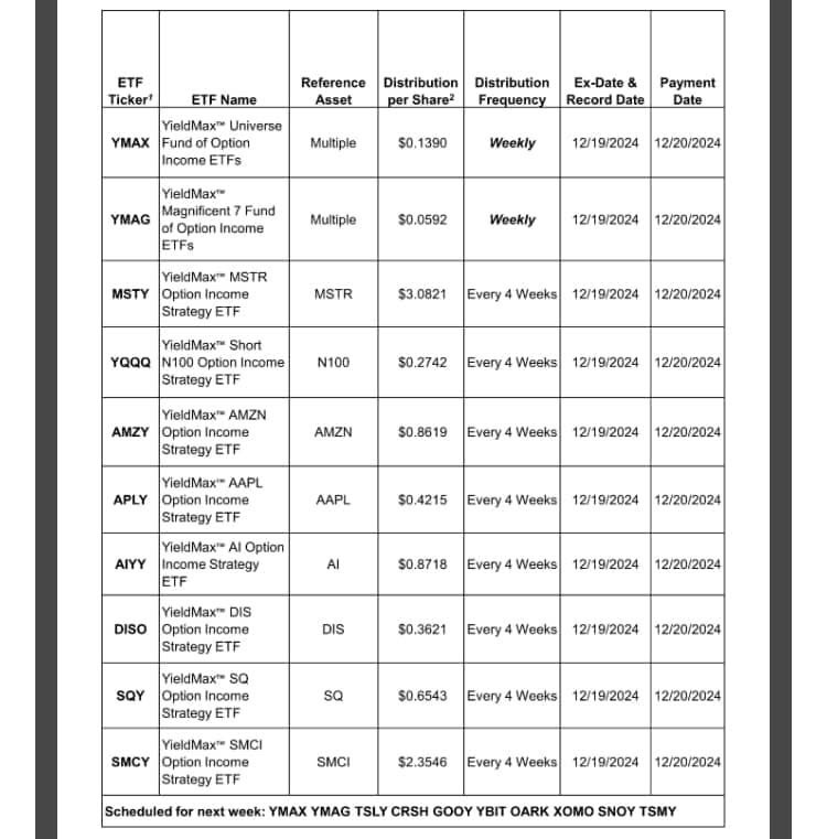 $YIELDMAX MAGNIFICENT 7 FUND OF OPTION INCOME ETFS (YMAG.US)$