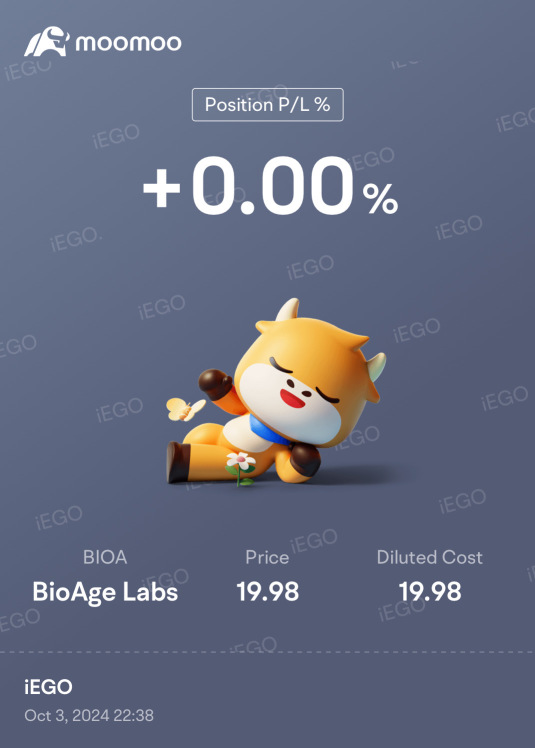 買入BioAge