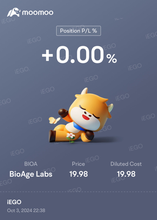 Buy BioAge