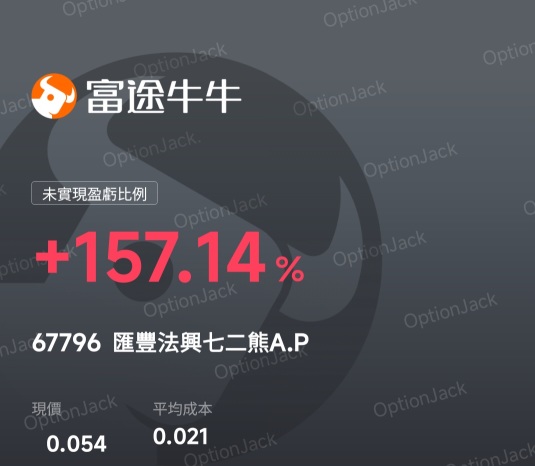 長假北水首日買牛 or 熊