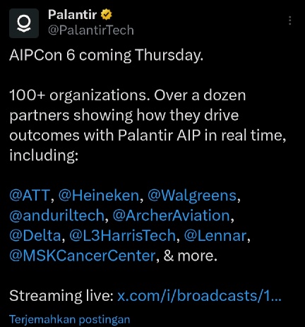 Palantir Event