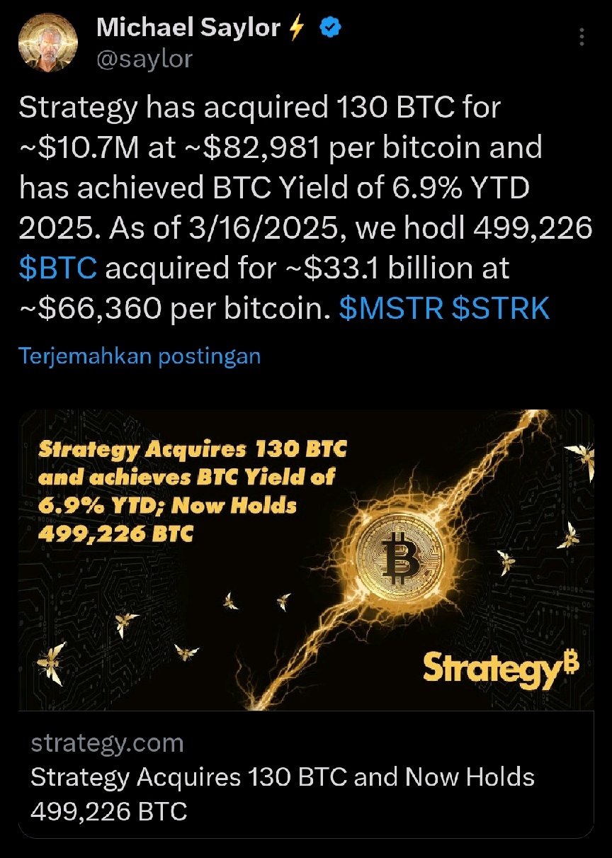 Saylor去取款機,他又買入了BTC $Strategy (MSTR.US)$ 這隻股票下跌的原因🥲
