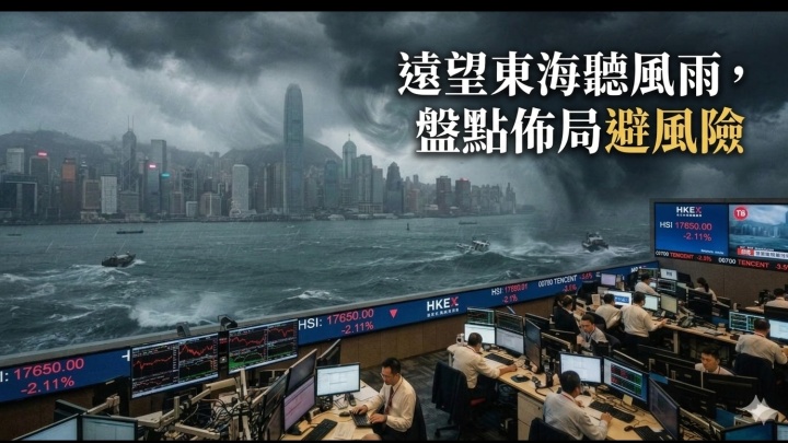 王子 -「遠望東海聽風雨，盤點佈局避風險」觀察大市走勢變化（王子投資筆記）