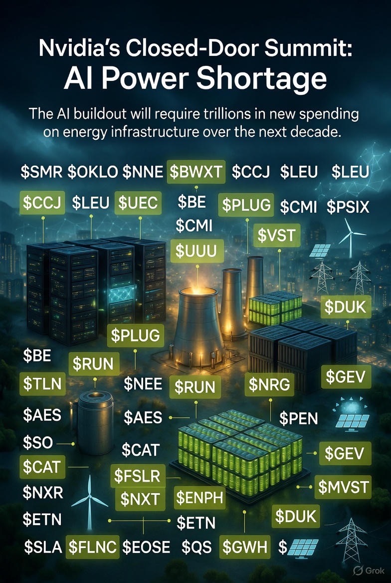 英伟达闭门峰会直击AI电力瓶颈，或将加速能源领域投资布局近日，据可靠消息，英伟达将于本周在其加州圣克拉拉总部举办一场闭... - moomoo 社区
