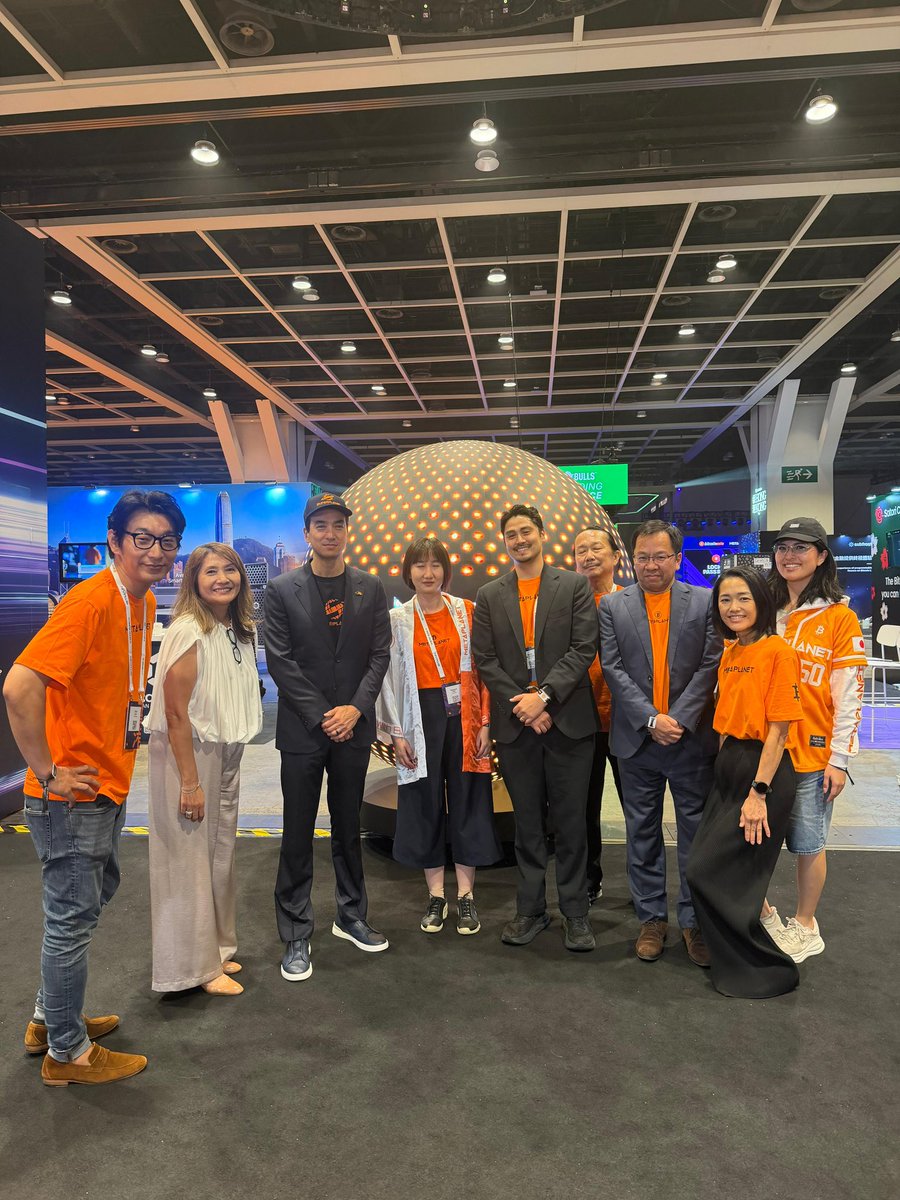 L'équipe de Metaplanet à Bitcoin Asia. La partie visible est la scène ; le vrai travail est tout ce qu'il y a autour. Fier de ce groupe. Merci de nous avoir reçus, @bitcoinconfasia. @DylanLeClair - nous t'avons cherché partout !