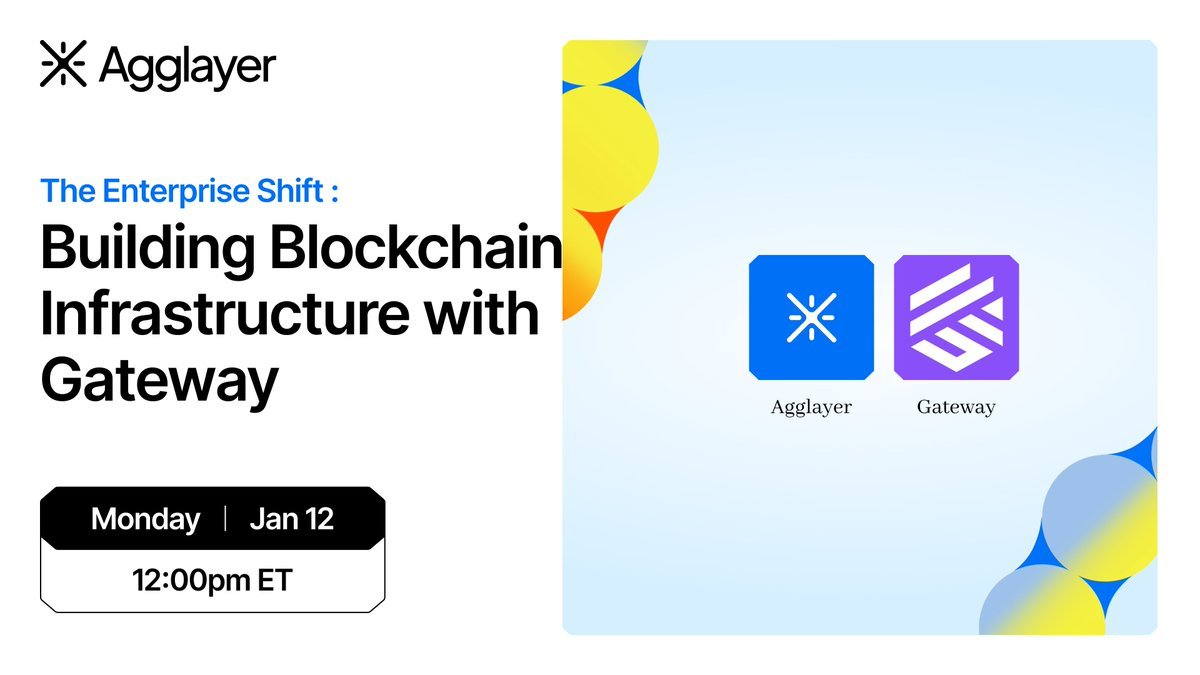 企業は実行層の再構築を完了しました。 1月5日月曜日午後12時（ET）に、@gateway_eth とのAgglaye... -  moomooコミュニティ