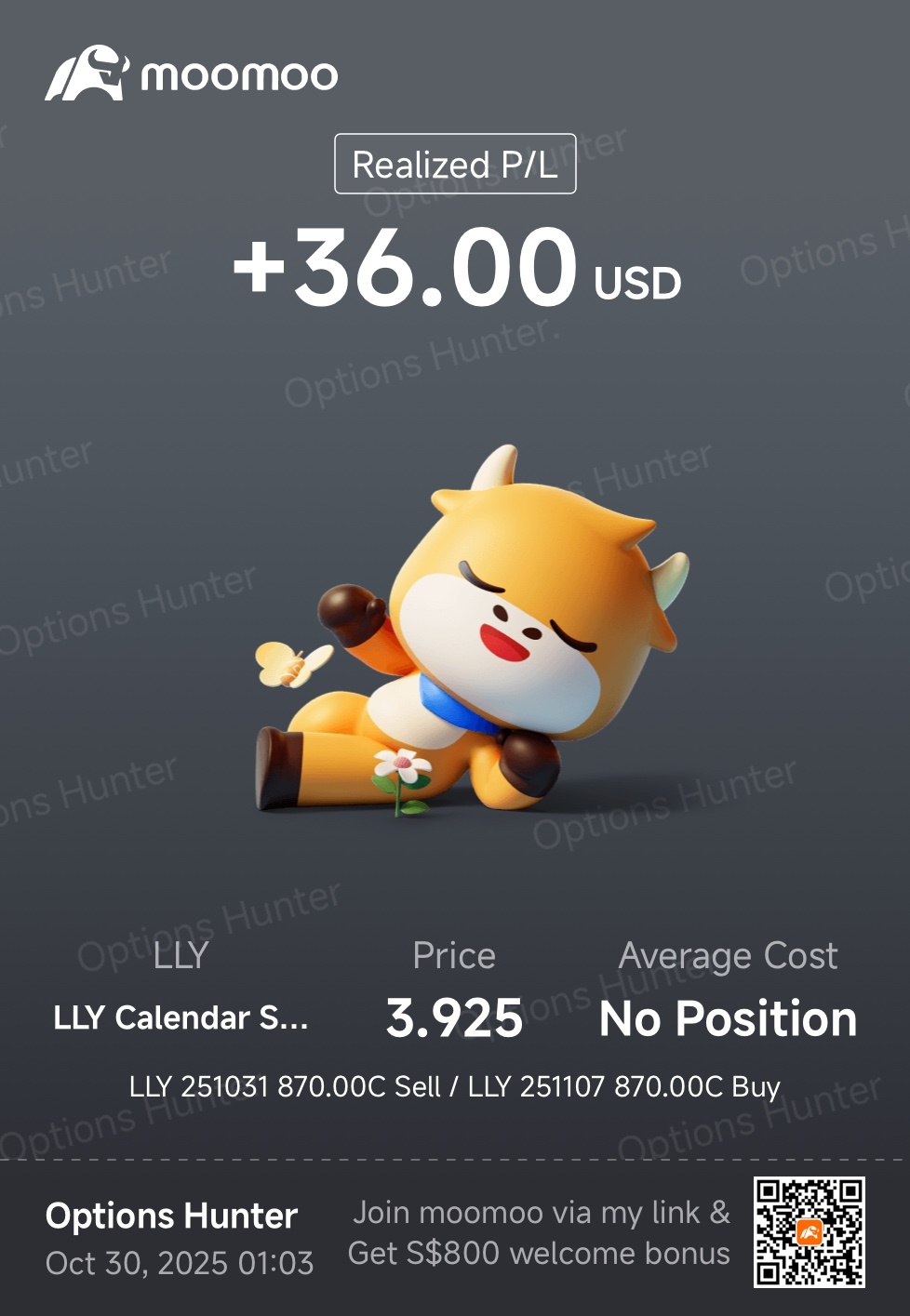📊October 2025 Notable Wins vs Losses Options Earnings Trades Journal | Positive Expectancy Trade Result | Small Account Options Challenge