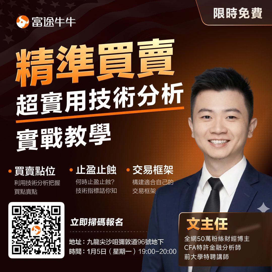 技术分析线下讲座：精准择时- moomoo 社区