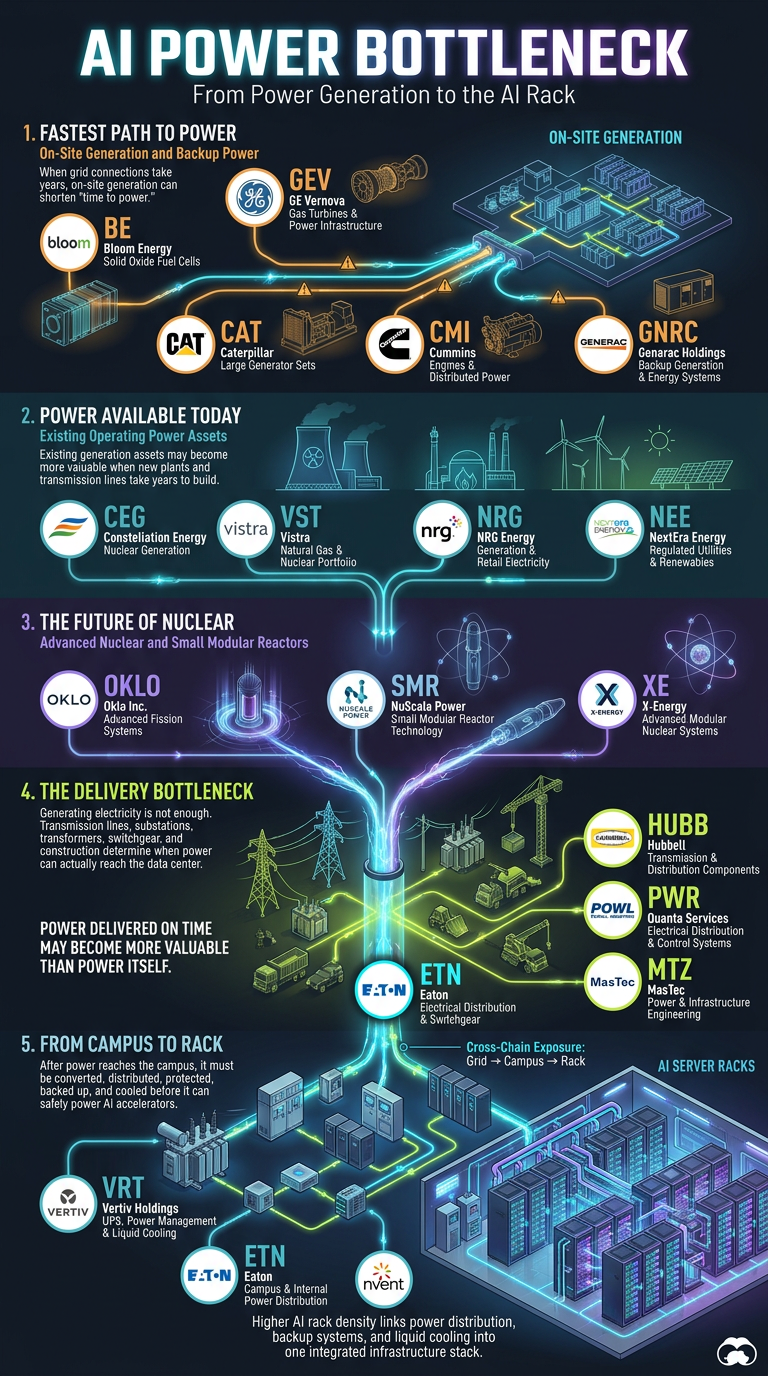AI Power 2.0: เมื่อพลังงานกลายเป็นคอขวดถัดไปของ AI—ส่องกลยุทธ์การลงทุนที่นี่