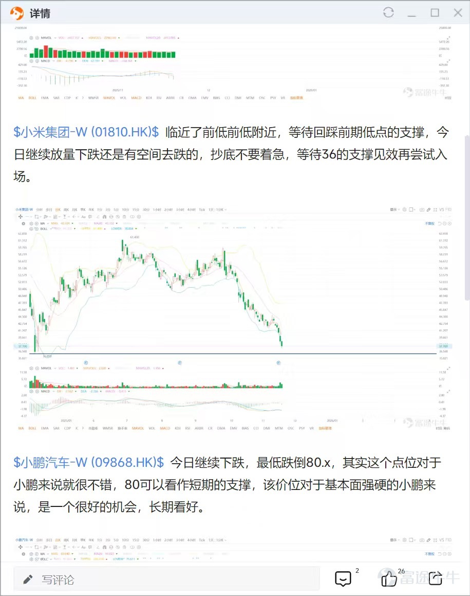 11.27港股復盤
