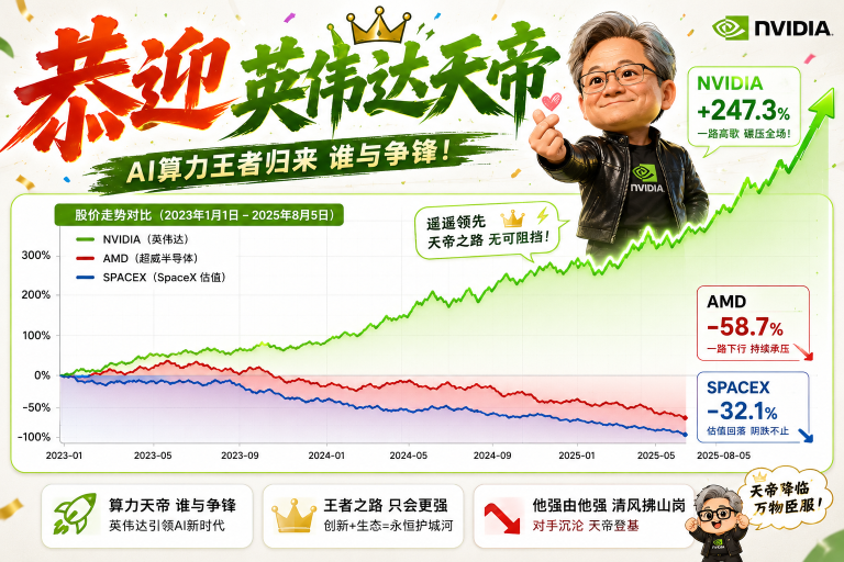 AMD跌7%、SpaceX崩13%，整個美股都在跌，憑什麼是它一個人漲瘋了？