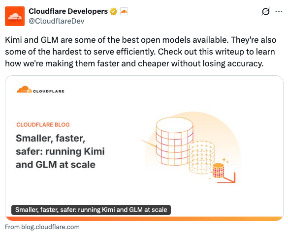 $undefined (NET.US)$$undefined (02513.HK)$ อันนี้บ้าไปแล้ว.... [Share Link: Cloudflare Developers (@CloudflareDev) บน X" nonce="Y5z0uDAqrg9XpdCuhZyYng==]