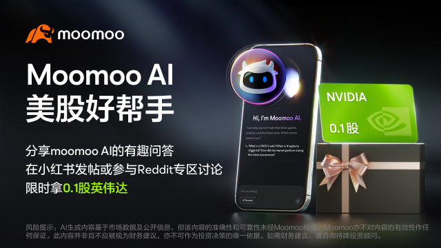 降息在即？Moomoo AI来支招！分享赢0.1股英伟达！🎁