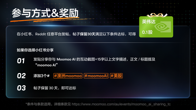 降息在即？Moomoo AI来支招！分享赢0.1股英伟达！🎁