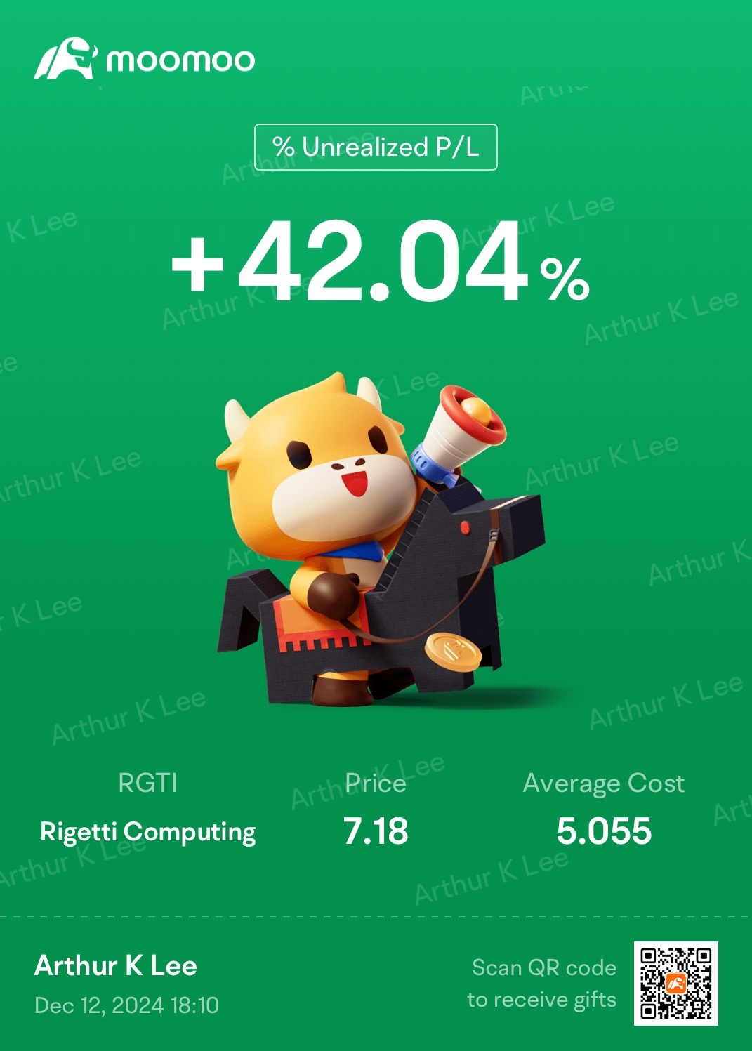 $Rigetti Computing (RGTI.US)$ 让我们一起走吧！