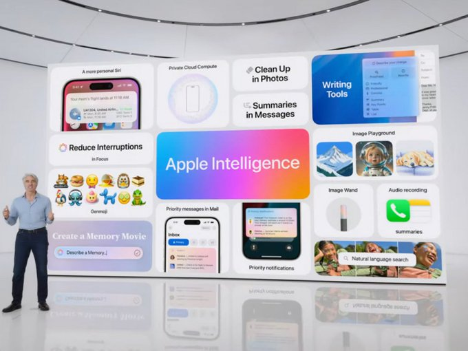 蘋果的 $蘋果 (AAPL.US)$ 即將推出的 AI 功能「蘋果智能」將比預期晚上市，10 月在 iOS 18.1 上市，並缺少首次 9 月版本