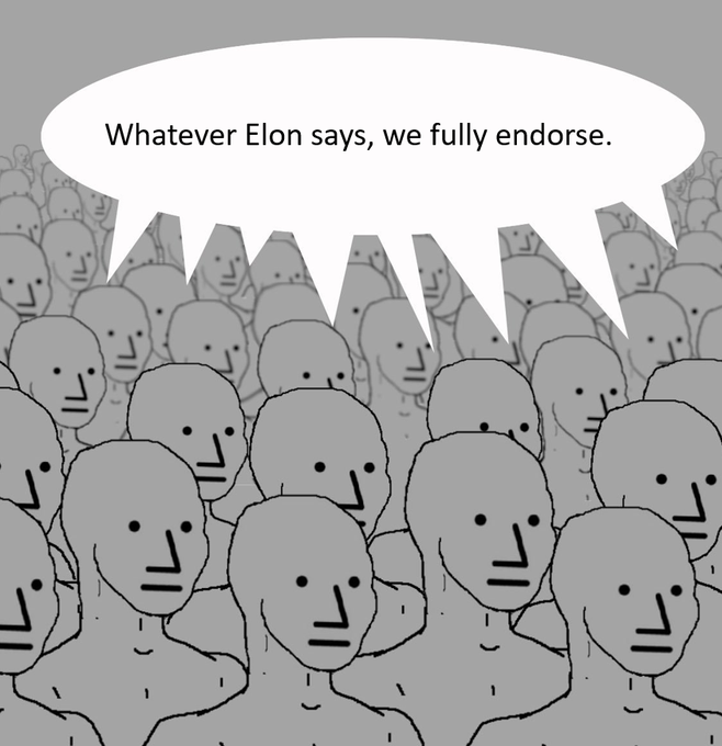 What a shocking response.$Tesla (TSLA.US)$