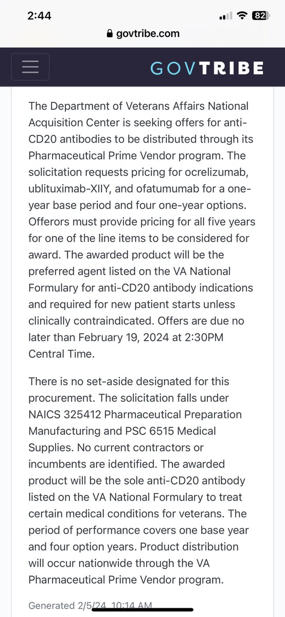 $JPMorgan (JPM.US)$ just out - $TG Therapeutics (TGTX.US)$ BUY PT 25 VA contract Unequivocal  win for TGTX on couple fronts 👍 few details still to be worked ou...