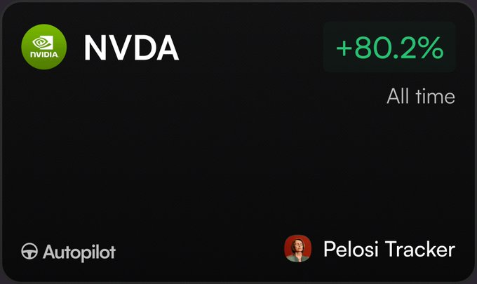 提醒：明天， $英伟达 (NVDA.US)$ 正在举行年度 GTC 芯片会议 Nvidia利用该节目首次亮相了一些最大的产品 自12月以来，佩洛西的NVDA期权已上涨约200万美元 让我们看看接下来会发生什么