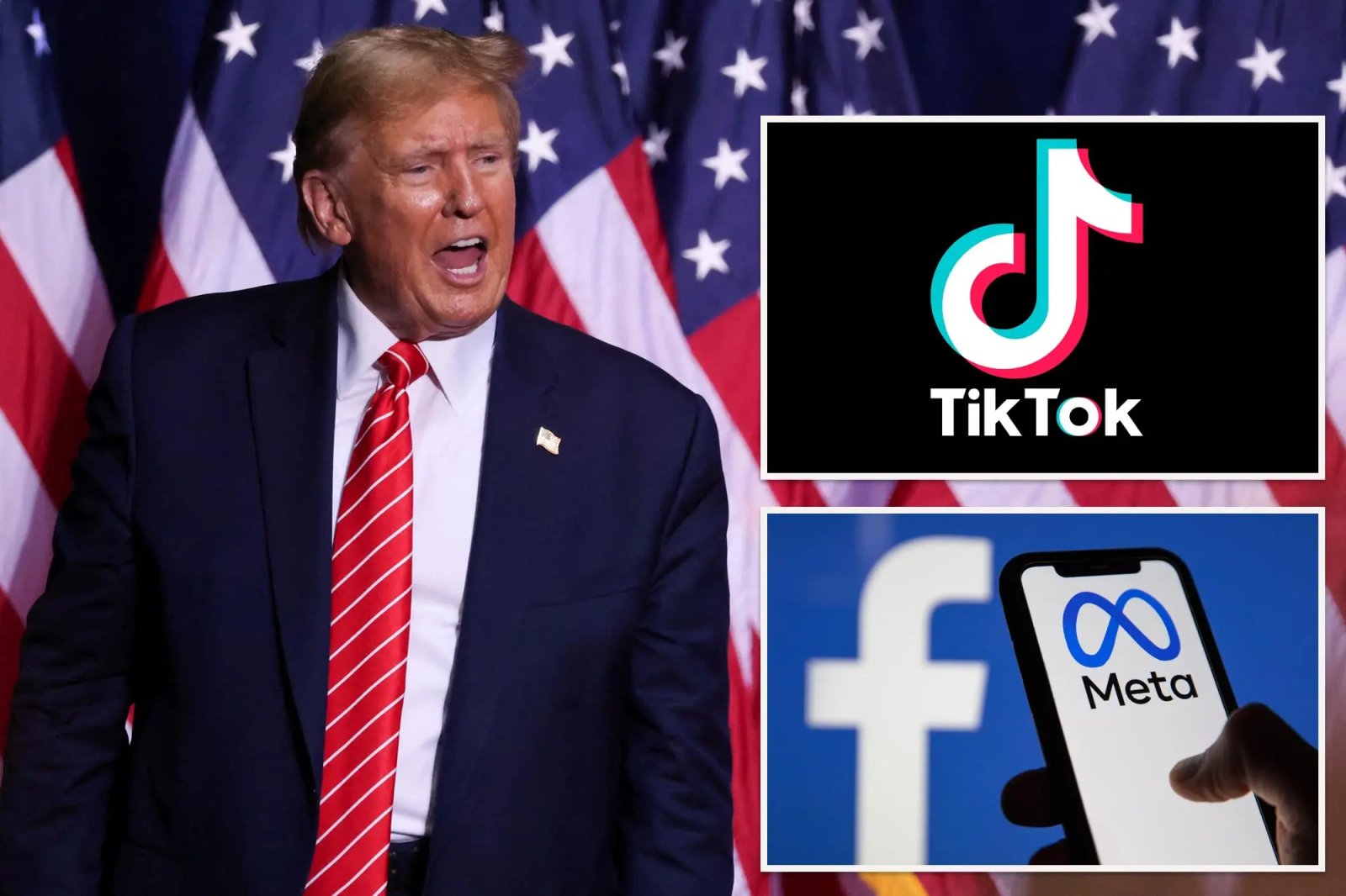 特朗普稱 TikTok 為美國安全威脅，與臉書的風險相似
