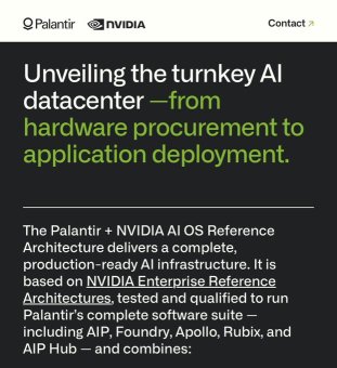 🚨 英偉達+Palantir = AI革命警報 🚀