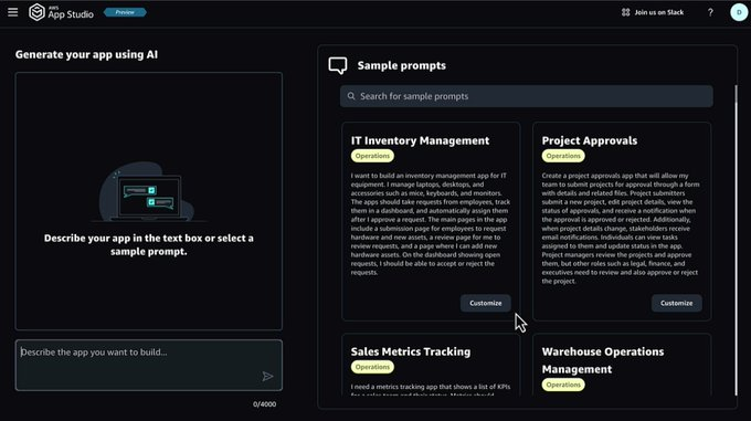 AWS 推出五項改變遊戲創新，以民主化生成人工智慧