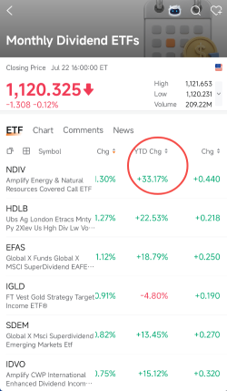 NDIV นำกลุ่มตะกร้าปันผลรายเดือนมาเลยที่ +33% YTD