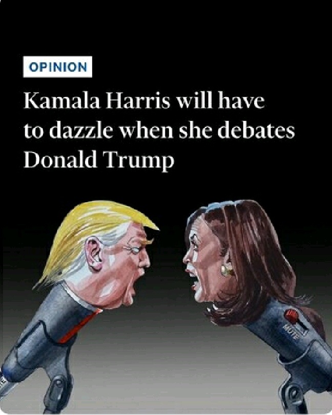 [Cool Guy][Cool Guy]EXPECTATIONS HEADING INTO DEBATE: HARRIS: - lay out comprehensive, detailed plans - but avoid coming off too “wonky” - avoid alienating swin...