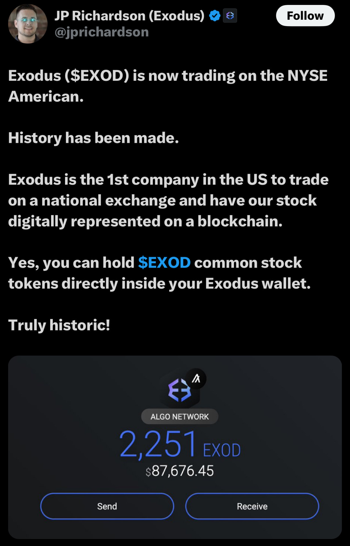 $Exodus Movement (EXOD.US)$