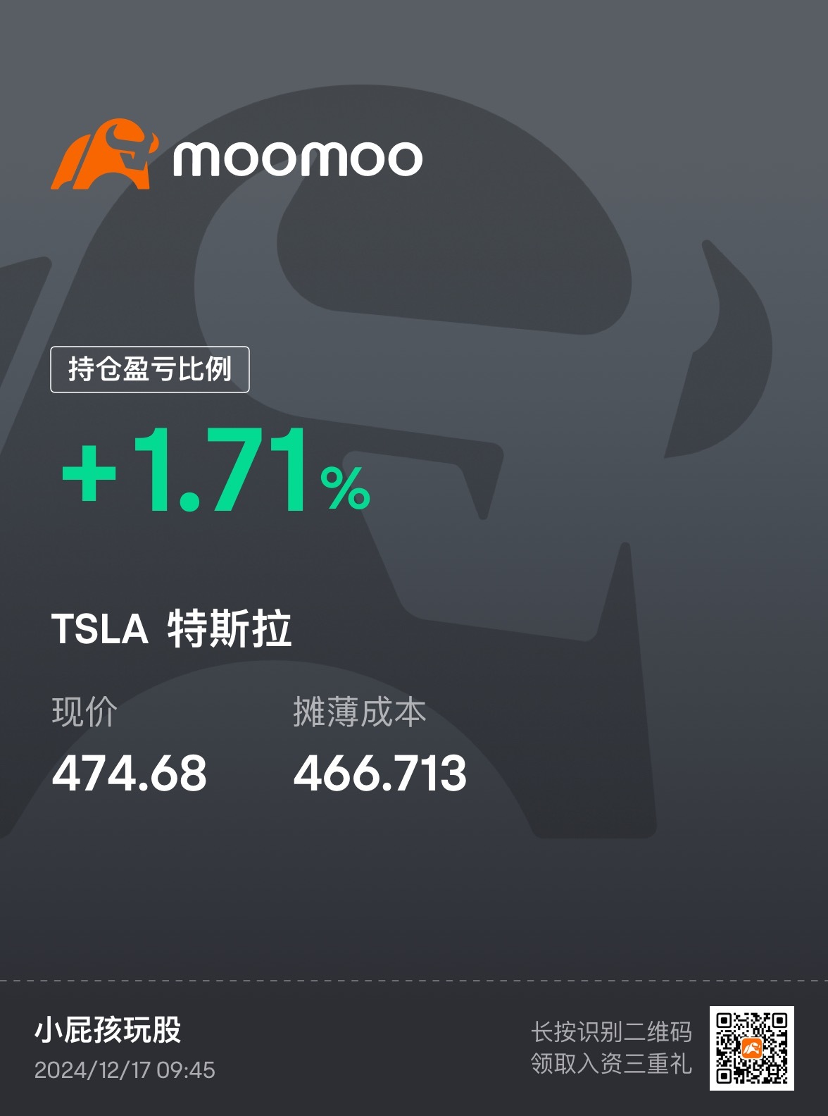 $テスラ (TSLA.US)$ 大半は本当にどう買ってもどうやってもお金を稼ぐことができます