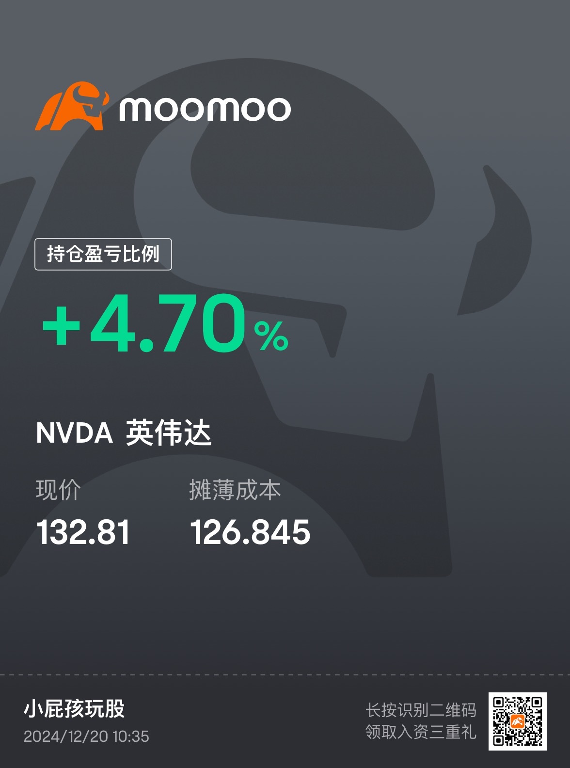 $英偉達 (NVDA.US)$ 有業績支撐就是不一樣