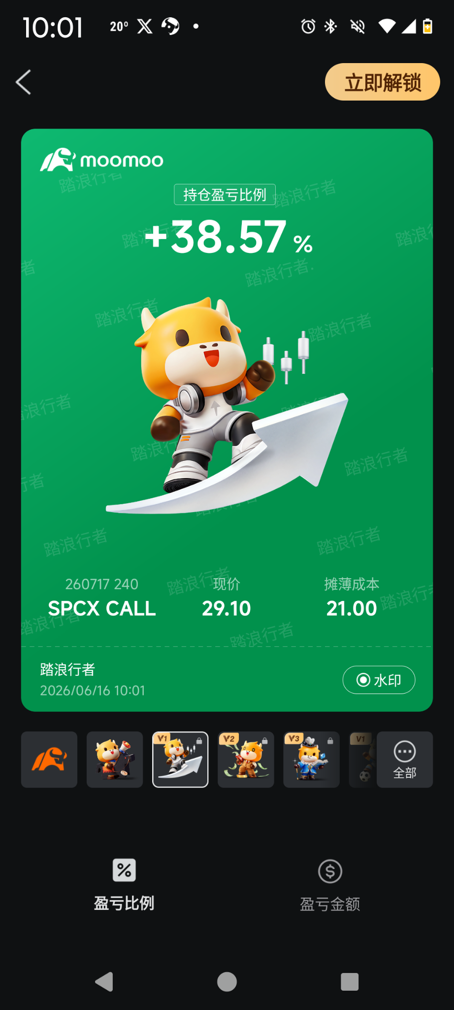 $SpaceX (SPCX.US)$ Ah Q once