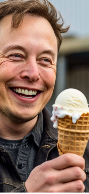 Nothing better than Musk’s “ice cream” in hot summer!