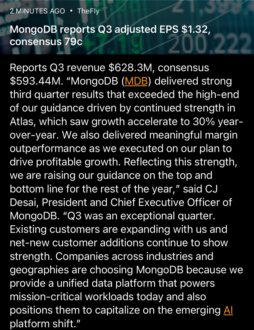 Ai Winner - MongoDB - This Is Just The Beginning - moomoo Community