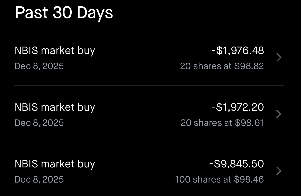 Today’s Trades Update - Buying Nebius & Snowflake Again - Exited PATH & IOT