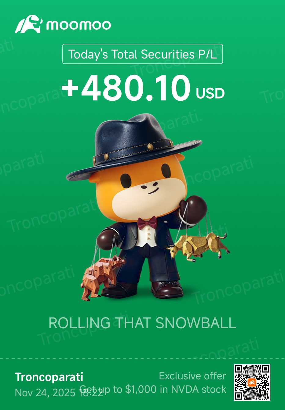 シンプルなドルコスト平均法（DCA）戦略を実行しています。 - moomooコミュニティ