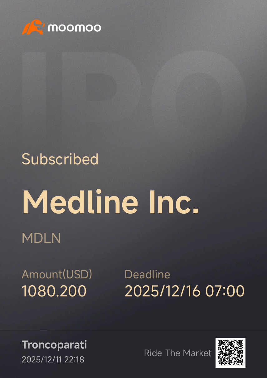 Medline Industries (MDLN) IPO招股说明书分析- moomoo 社区